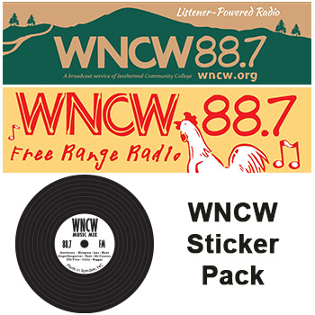WNCW Sticker Package